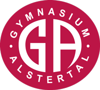 Logo Gymnasium Alstertal negativ